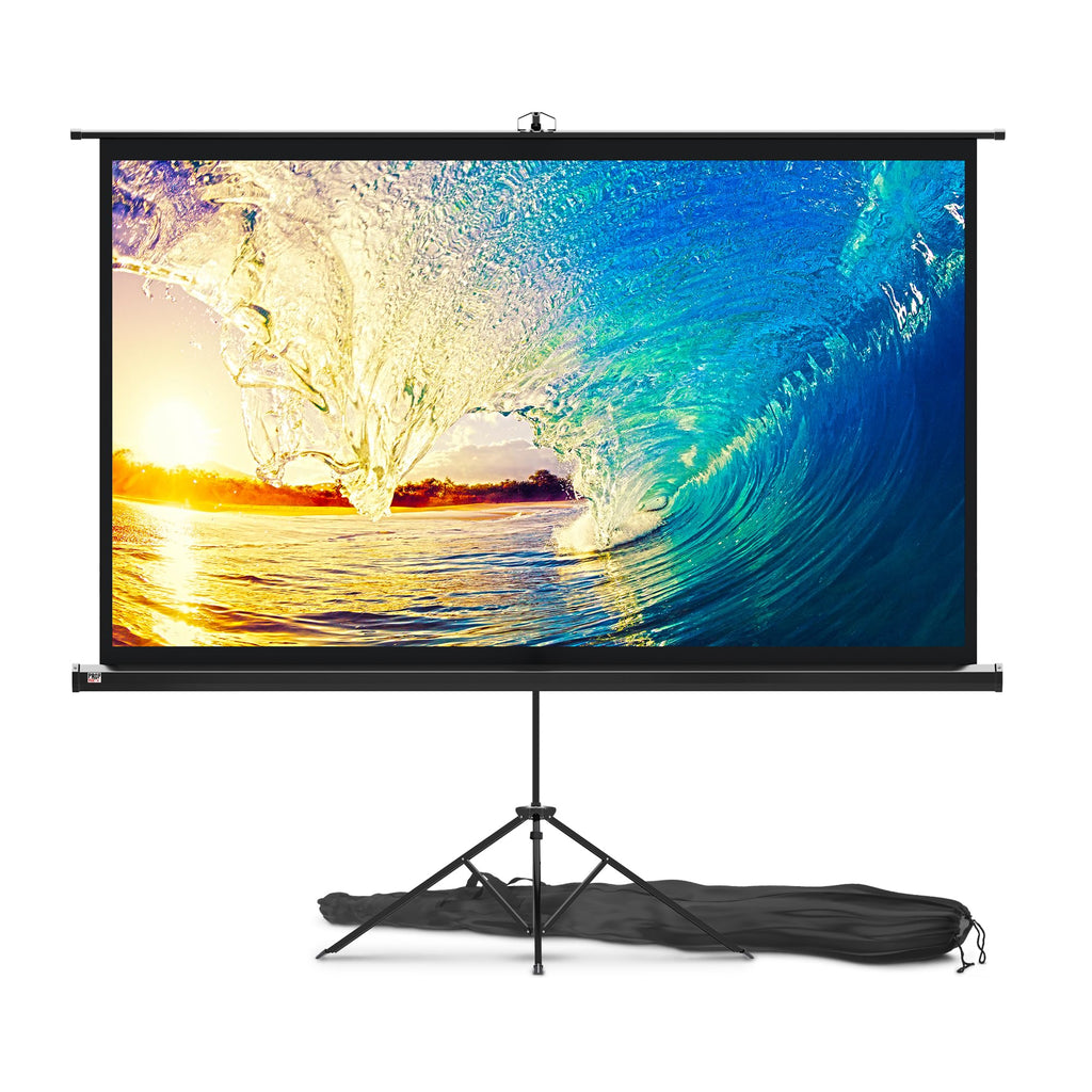 100 Inch Projector Screen with Stand 4:3 HD