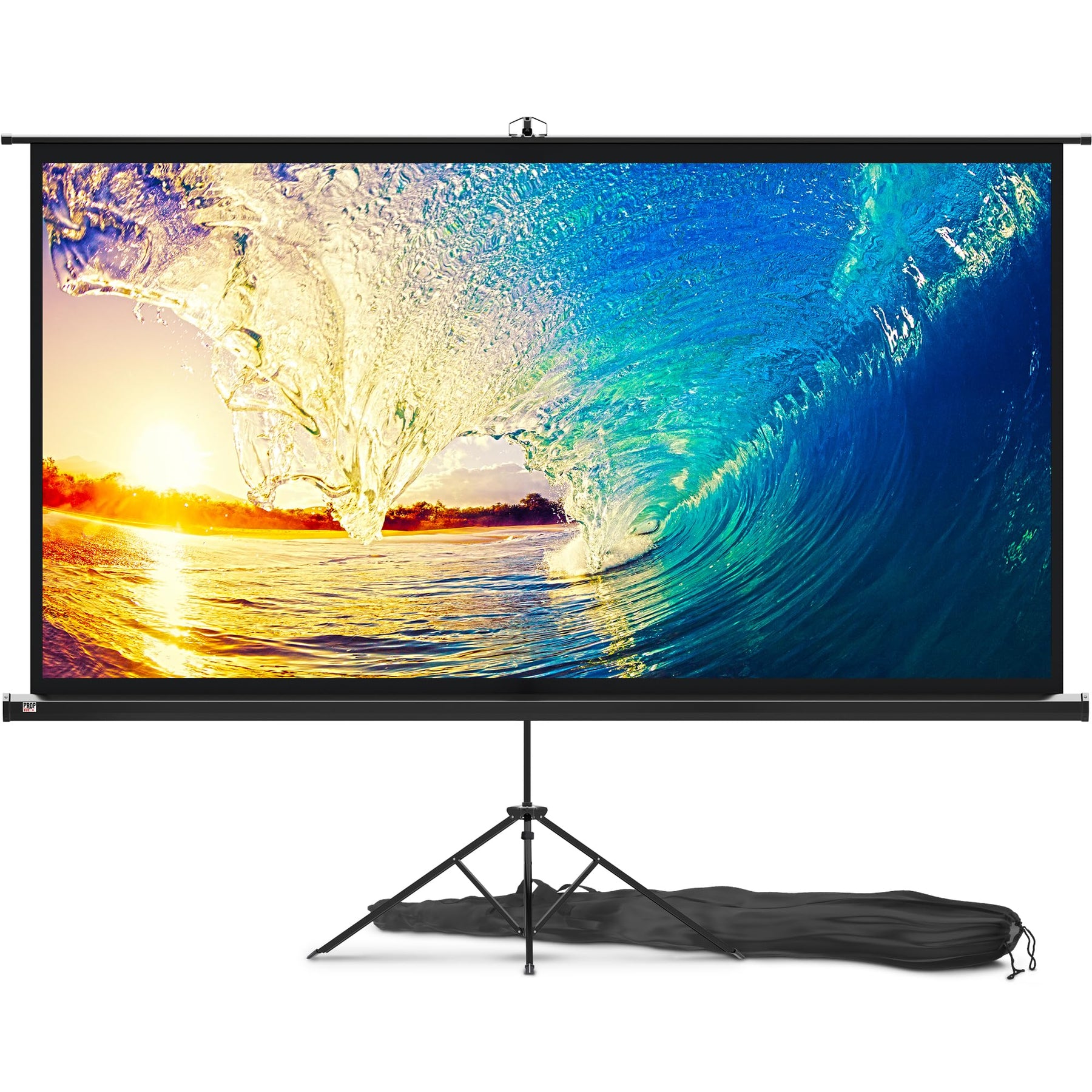 100 Inch Projector Screen with Stand 4:3 HD