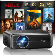 4K Smart WiFi 6 Bluetooth Projector 800 ANSI Lumens