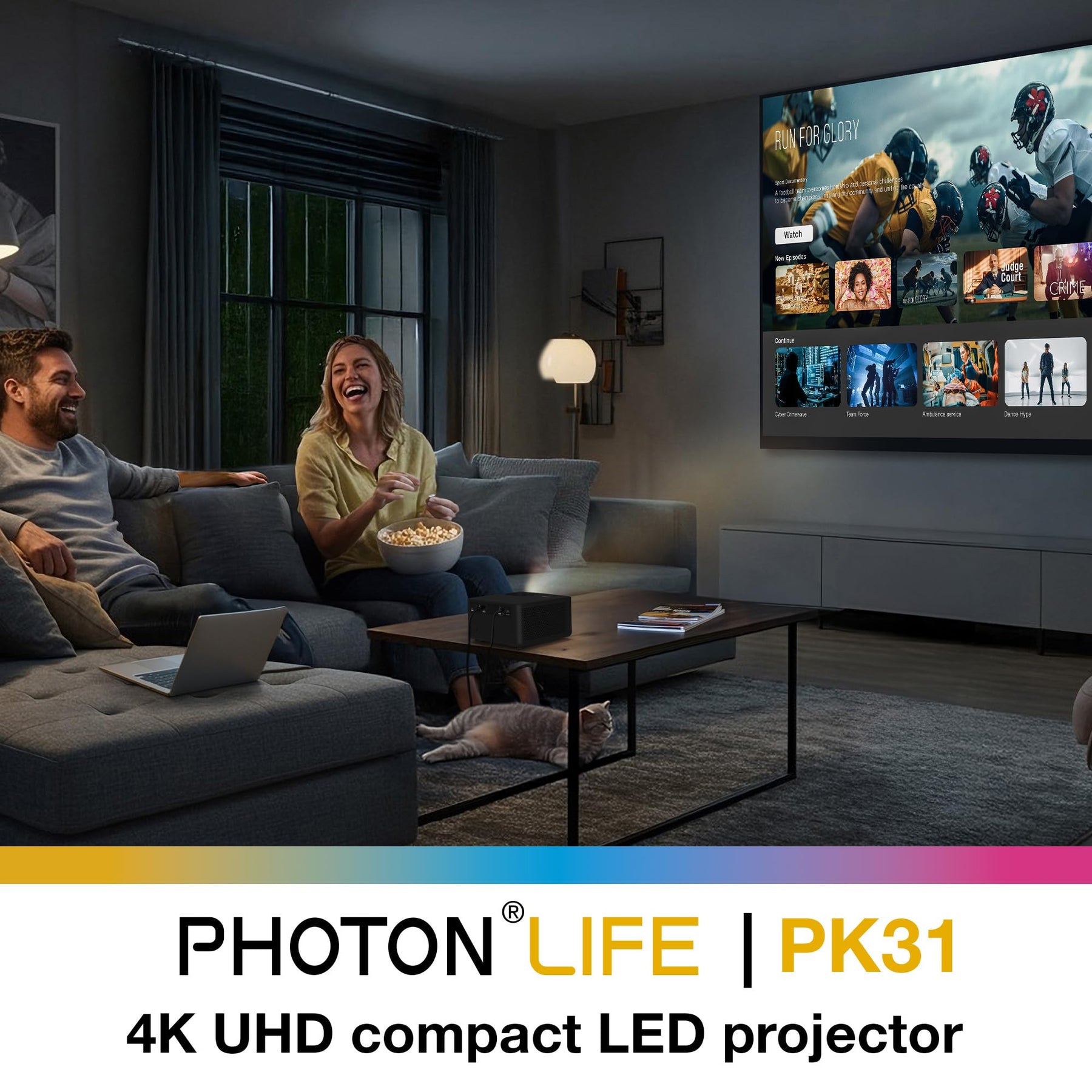 Portable LED Gaming Projector